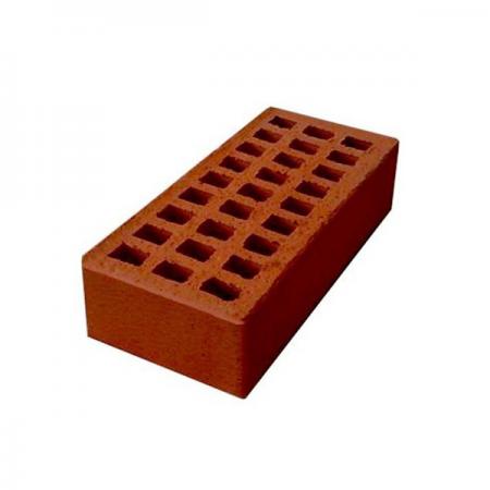 Кирпич лицевой РКЗ полуторный пустотелый 1,4НФ М125-150 Красный